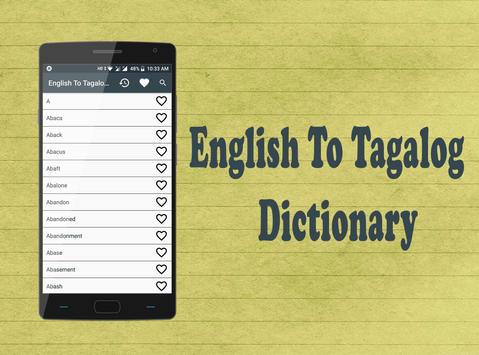 English To Tagalog Dictionary 截图 10