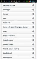 Biology Dictionary スクリーンショット 1