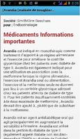 برنامه‌نما Liste Des Médicaments عکس از صفحه