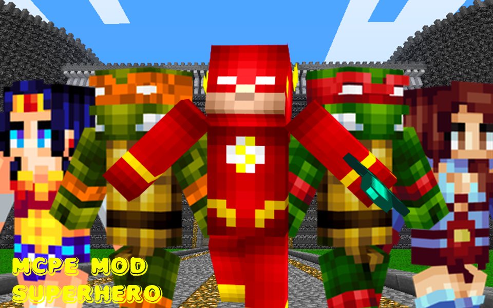 Superhero Mod For McPE APK for Android Download