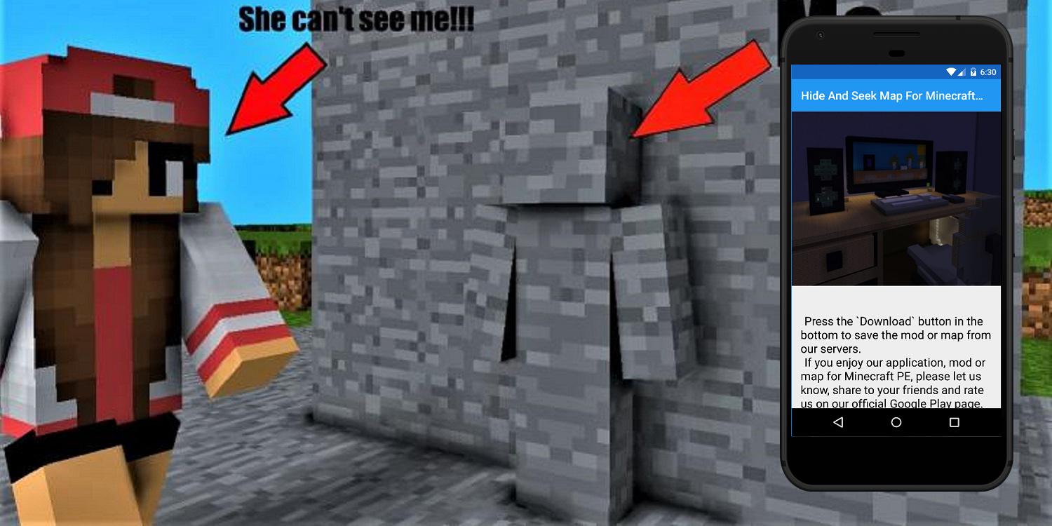 Download Hide and Seek Map for Minecraft PE - Hide and Seek Map for MCPE