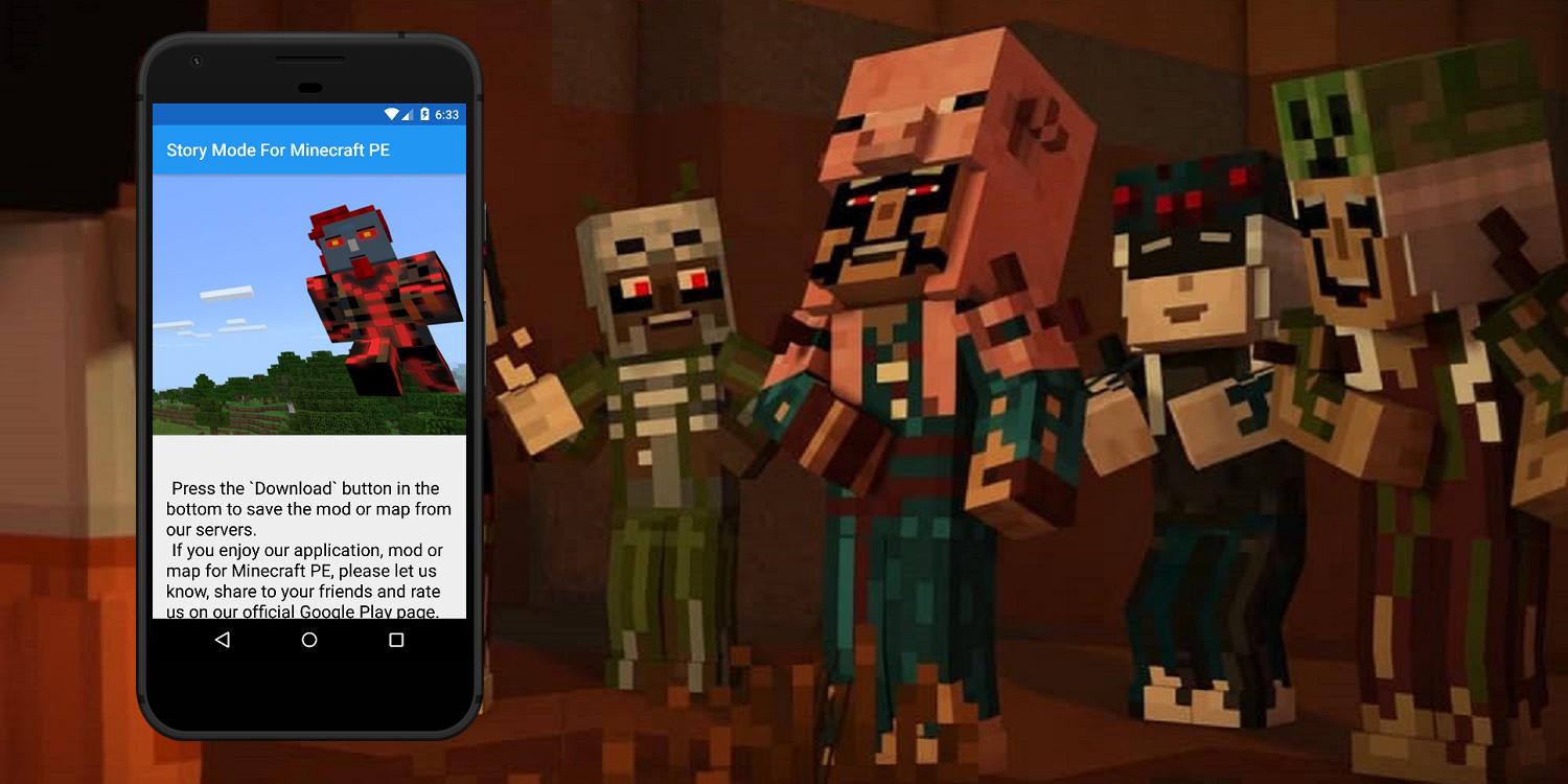 Story Mode mod For Minecraft PE. Mods for MCPE APK للاندرويد تنزيل