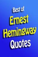 BestOf Ernest Hemingway Quotes постер
