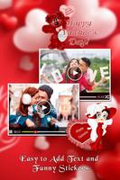 Valentine Day Video Maker 2018 स्क्रीनशॉट 3