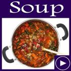 Soup Recipes App Videos icône