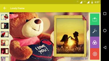 Lovely Photo Frame captura de pantalla 3