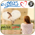 Miss You Photo Frame