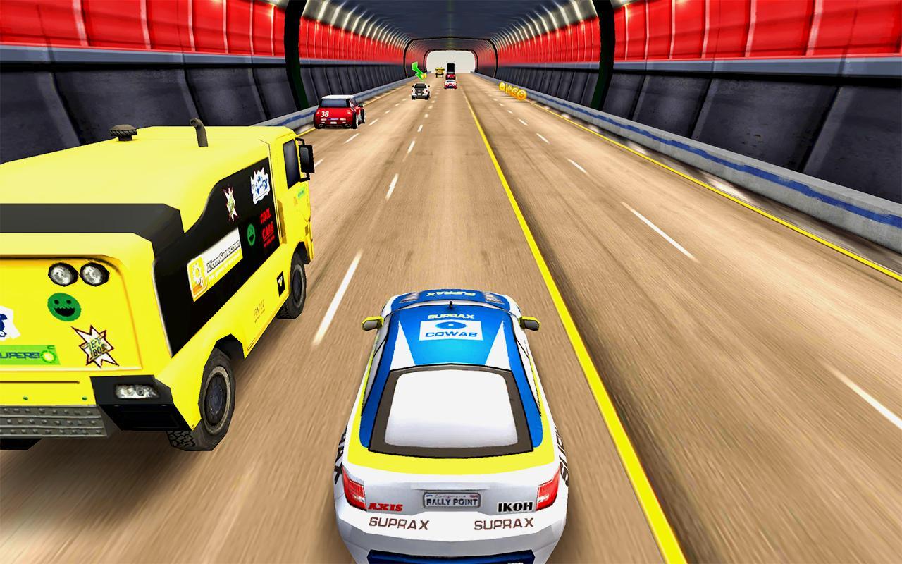 Traffic racing car. Uncopylocked Rocket Race Simulator.