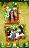 Flower Photoframes ポスター