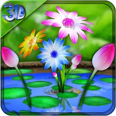 Descargar APK de 3D Flowers Touch Wallpaper