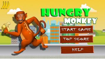 Hungry Monkey Run Plakat