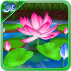 Lotus 3D Live Wallpaper أيقونة