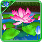 Lotus 3D Live Wallpaper icono