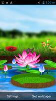 Lotus 3D Live Wallpaper ภาพหน้าจอ 2