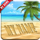 My Name Wallpaper On Sand APK