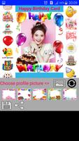 Happy Birthday Card Sticker ảnh chụp màn hình 2