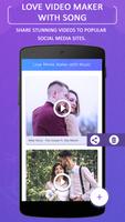 Love Video Maker with Song скриншот 3