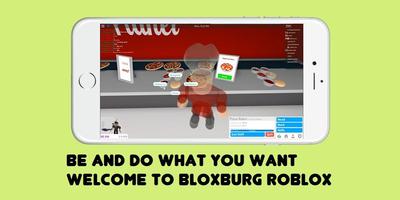 遊びます Welcome to Bloxburg ROBLOX ポスター