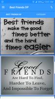 Best Friend Quotes and DP Affiche