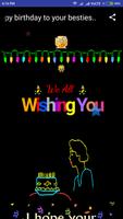 Birthday Wish page Plakat