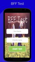 The BFF Test : test friendship الملصق