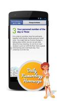 Numerology Daily Horoscope Affiche