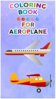 Aeroplane Coloring Book For Kids imagem de tela 1