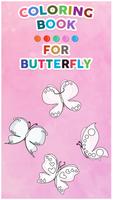 Butterfly Coloring Book постер