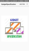Gadget Specifications Affiche