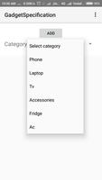 Gadget Specifications capture d'écran 3