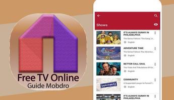 Guide For Mobdro Free OnlineTV Affiche
