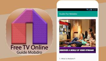 Guide For Mobdro Free OnlineTV captura de pantalla 1
