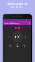 Background Metronome الملصق