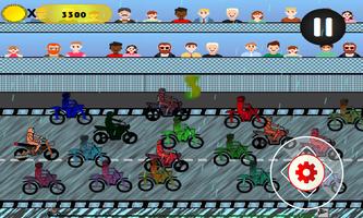 2D Bike Race captura de pantalla 1