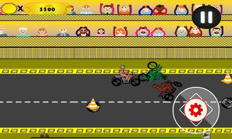 2D Bike Race captura de pantalla 2