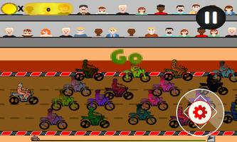 2D Bike Race capture d'écran 3