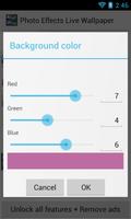 Photo Effects Live Wallpaper 截圖 2
