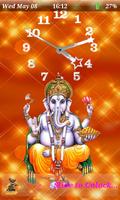 Ganesha Clock Themes capture d'écran 1