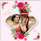 Gujarati Wedding Anniversary Photo Frames icône