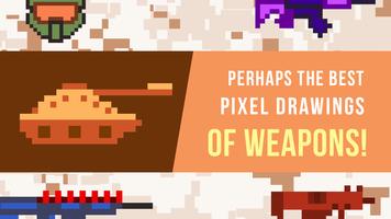 8 Bit Art: Weapons syot layar 1