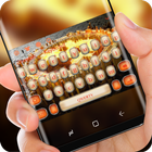 Bitcoin keyboard theme 아이콘