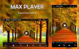 MAX Player 2018 - 2018 Video Player capture d'écran 2