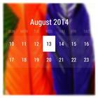 ikon Month Calendar Widget