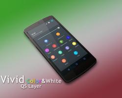 Vivid Color - Layers Theme تصوير الشاشة 1