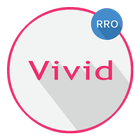 Vivid White Pro - Layers Theme أيقونة