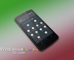 Vivid White Pro - Layers Theme تصوير الشاشة 1