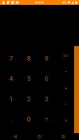 Black Orange - Layers Theme capture d'écran 3