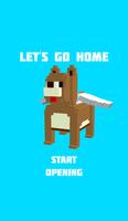 Poster 犬のゲーム Let's Go Home
