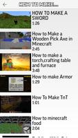 Videos for Minecraft Game Free اسکرین شاٹ 3