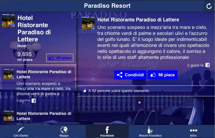 Resort Paradiso Lettere APK للاندرويد تنزيل